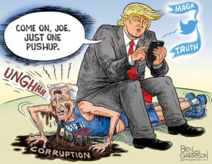 How Long Can Biden Stay in His Basement?